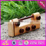 2016 New Design Children Wooden Lock Toy W02A167 thumbnail-6