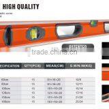 Three Vials Aluminum Level High Quality Level Shock-absorbing Ends Level thumbnail-1