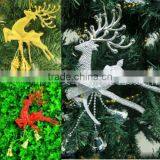 Home Christmas Tree Ornament Deer Chital Hanging Xmas Baubles Party Decoration thumbnail-5