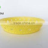 2016 New Plastic pp Circular Fruit Tray With Sunflower thumbnail-1