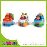 Hot Sale Plastic Cartoon Car Set Pull Back Ambulance Toys thumbnail-1
