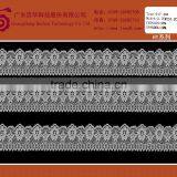 Wavy Elegant Tricot Embroidered Sex Nylon Lace Trim Fabric for Lady's Garments thumbnail-4