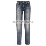 High Fashion 100% Cotton Long Denim Jeans Pants for Women 2013 Summer thumbnail-2