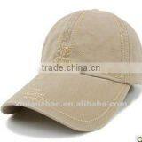 Solid Color Simple Printing Curved Brim Leather Strap Back Baseball Cap thumbnail-1