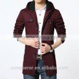 Wool Winter Coat Made to Measure Men Overcoat BCZ020 thumbnail-2