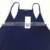 Yiwu Surplus Inventories Ladies Blank Silk Tank Top thumbnail-3