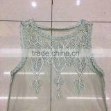 Women Jinhua Stock Apparel Cheap Lace Sexy Sleeveless Transparent Tops thumbnail-3