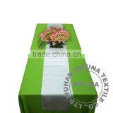 12"x108" Satin Fabric Kitchen & Dining Table Runner Cloth Wedding Party Banquet Decoration (Sublimation Print Optional). thumbnail-2