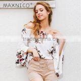 Maxinegio Lady Blouse & Top Boho Clothing and Fashion Chiffon Lady Top Designer