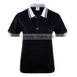 Womens Polo Shirt Contrast Collar Design thumbnail-6