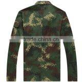 Tops Army Green BDU Winter Long Sleeve Digital Camouflage Military Uniform thumbnail-4