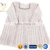 Cashmere Long Girls Sweater Dresses,Kids Flower Girl Dresses thumbnail-2