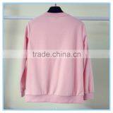 Custom Sublimation Hoodies/Sweatshirt Printed Pink Color Polyester/Cotton Plain Hoodie thumbnail-2