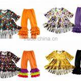 Halloween Costume Baby Clothes Baby Frock Designs Fall Boutique Child Clothes Printed Fabric Clothing Sets thumbnail-4