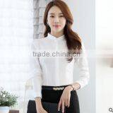 Custom Womens Chantity Nice Design Fashionable Ladies Formal Tops and Blouses Models for Summer thumbnail-2