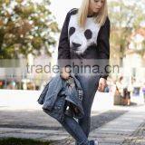 Unisex 3D Panda Printed Fleece Streetwear Sweatshirt thumbnail-1