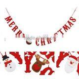 1.2 Meter Felt Merry Christmas XMAS Bunting Garland Party Home Decoration Gift thumbnail-1