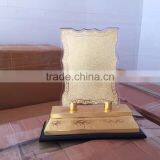 2017 New Design k9 Crsytal Metal Gold Plated Trophy With Metal Wooden Base JKC-014 thumbnail-5