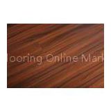 E0 HDF Red brown colored Laminate Flooring For shop with Scratch resistant surface