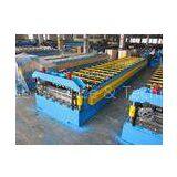 0.3-0.8mm Roof Panel Roll Forming Machine Surface Chrome Manual Decoiler