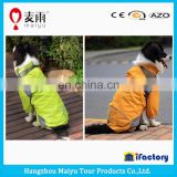 Maiyu pet raincoat waterproof dog windbreaker raincoat