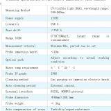 WDet-5000UVI Immersion UV Water Analyzer