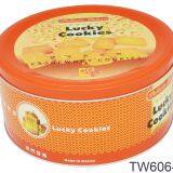 Gift Tin Box Food Grade Healthy Round Cookie Tin Box thumbnail-3