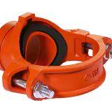 Ductile Iron Pipe Fittings Mechanical Grooved Outlet Tee