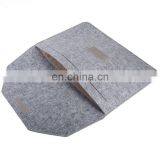11'' 12''13'' 14'' 15'' Inch Fashion Grey Felt Laptop Protective Sleeve Case Carrying Bag for Notebook and Laptop thumbnail-6