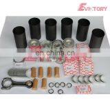 Для ISUZU 6HK1 6HK1T комплект для капитального ремонта: поршневые кольца, гильзы, прокладки, подшипники, комплект шатунов thumbnail-2