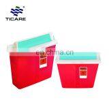 Wall Mount Type Biohazard Red Sharp Disposal Container thumbnail-3