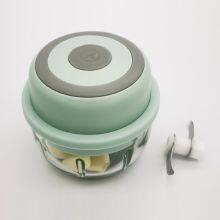 150ml Electric Cordless Small Food Chopper Glass Bowl Food Blender