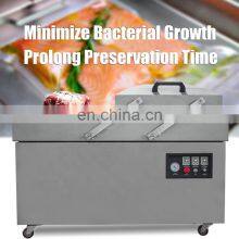 Factory Price Supply Commercial DZ-600 Double Chamber Vacuum Packing Machine / Continuous Vacuum Packer thumbnail-2