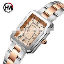 HANNAH MARTIN 1301 Hot Sale Japan Quartz Movement Ladies Watch Stainless Steel Luminous Hands Wristwatches Wholesale Watches