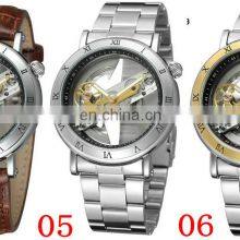 Forsining 9005 Man New Skeleton Mechanical Watch Men Automatic Hot Selling thumbnail-4