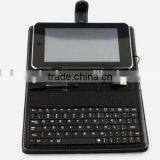 7Inch Leather Case Keyboard for Android Tablet