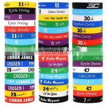 Eco Friendly Rubber Wrist Bands Wristband Silicon Bracelet Custom Logo Silicone Wristband thumbnail-2