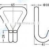 04317 Wire Single J Hook for Tie Down thumbnail-2