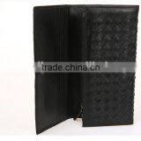 Good Quality Soft Sheepskin Wallet Hand Knitting Long Style Purse Hot Selling Lgenuine Leather Wallet thumbnail-5