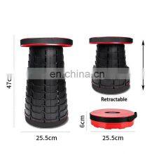 Outdoor Furniture Retractable Stool Chairs Portable Stool Lounge Folding Chair Camping Stool Foldable Convenient Fishing Chair thumbnail-5