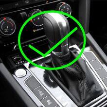 Automatic Electronic LED Gear Shift Knob For VW Tiguan Golf Touareg Sharan CC Passat Scirocco For Skoda Octavia Seat thumbnail-2
