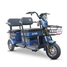 500W Three People Leisure Passenger and Cargo Dual Use Electric Tricycles for Adults thumbnail-4