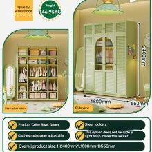 Marseille Coastal Resort Moisture-Proof Metal Cabinet | Louvre Door Physical Ventilation System | Customizable 0.4m Unit thumbnail-5