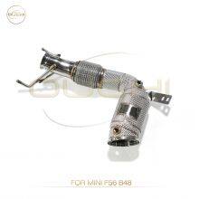 Exhaust Downpipe for Mini F56 B48/Countryman R60 B48/F56 B38/R56 Stainless Steel Performance Upgrade Increase High-performance Auto Parts thumbnail-1