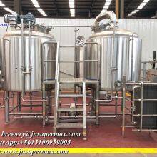 1000L 2Vessles Brewhouse+Hot Water Tank Craft Beer Equipment With Fermentation thumbnail-2