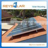 Solar PV Mounting System Flat Roof Aluminum Solar panel Mounting Rail for tin roof