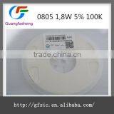 Resistor 0805 1,8W 5% 100K thumbnail-1