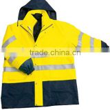 high visibility reflective two tone workwear