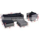 Garden Classic New Model Living Room Sofa Furniture Sets New Design Wicker Outdoor Rattan Sofa thumbnail-6