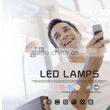 JK-860 Flexible Wooden Desk Table Lamp Reading Night Study Light With Clip